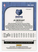 Ja Morant 2020 Panini Green Premium Stock #259