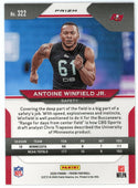 Antoine Winfield Jr 2020 Panini Prizm Rookie Card #322