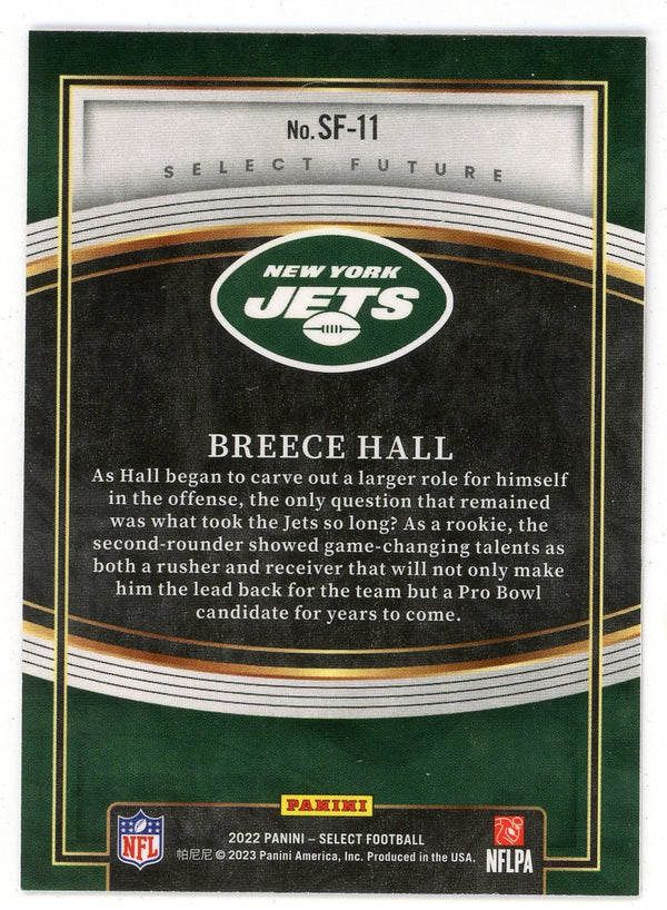 Breece Hall 2022 Panini Select Future #SF-11