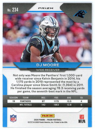 DJ Moore 2020 Panini Prizm #234