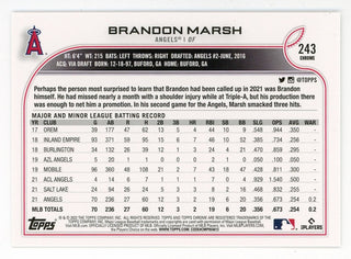 Brandon Marsh 2022 Topps Chrome #243 Card