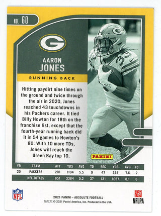 Aaron Jones 2021 Panini Absolute #60 /199