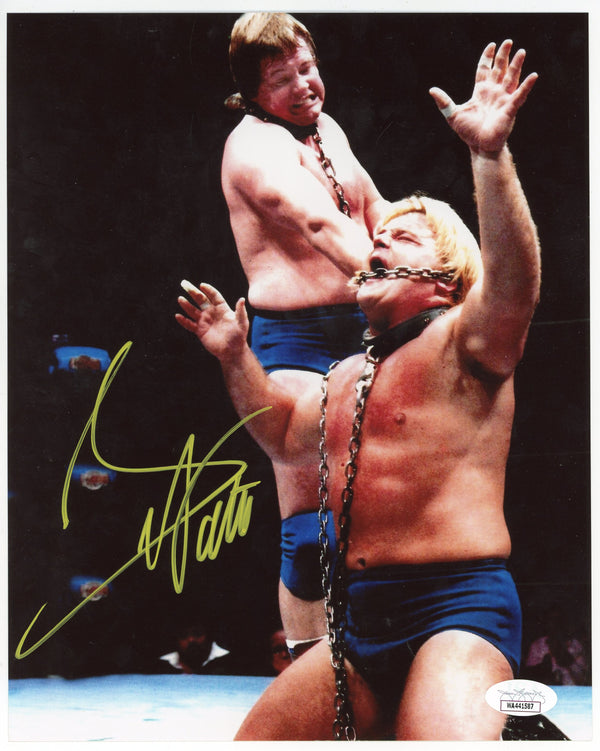 Greg Valentine Autographed 8x10 JSA