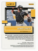 Henry Davis 2022 Panini Silver Donruss Shimmer #RP-3 Card