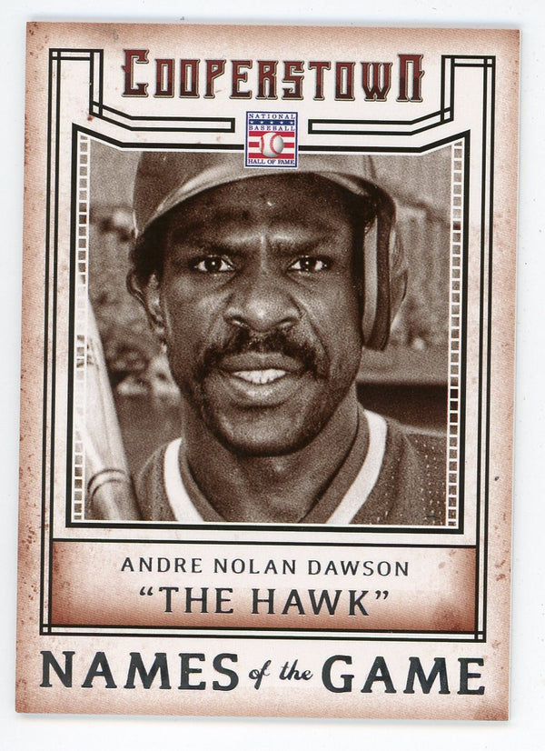 Andre Dawson 2015 Panini Cooperstown Names of the Games #3