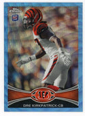 Dre Kirkpatrick 2012 Topps Chrome Rookie Card #BW-28