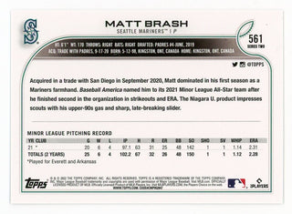 Matt Brash 2022 Series Two #561 Card