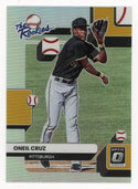 Oneil Cruz 2022 Panini Silver Donruss Optic #TR-2 Card