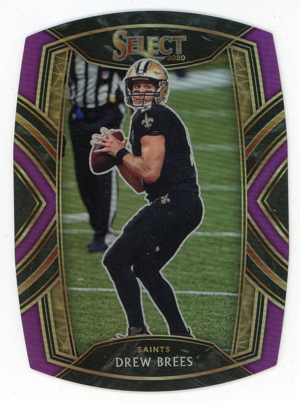 Drew Brees 2020 Panini Select Purple #215