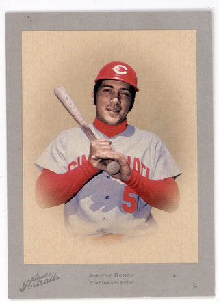 Johnny Bench 2005 Donruss Zenith Portraits #SP-53