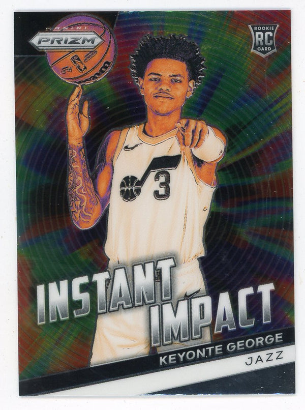 Keyonte George 2023-24 Panini Prizm Instant Impact #11