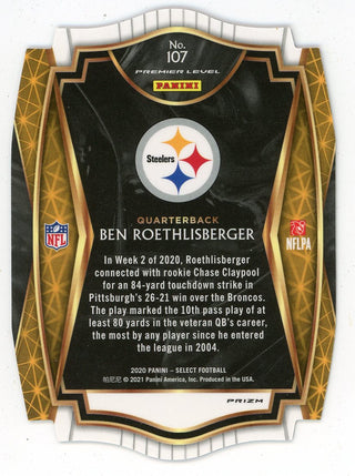 Ben Roethlisberger 2020 Panini Select Purple #107