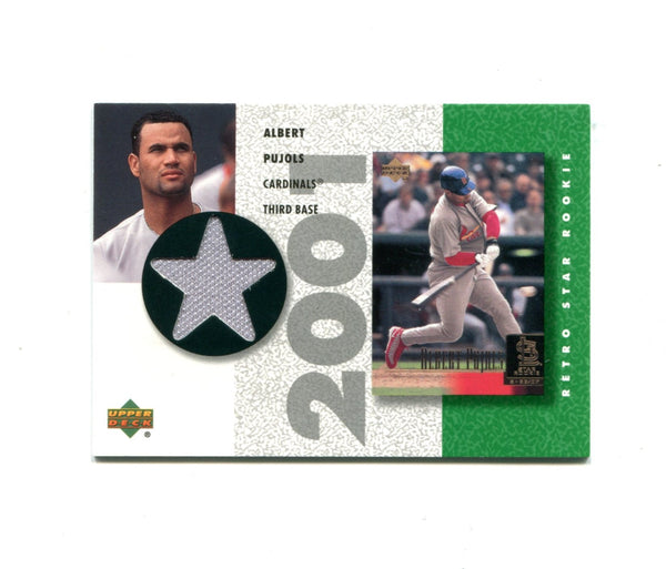 Albert Pujols 2002 Upper Deck Retro Star Rookie #SR-AP Card