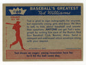 Ted Williams 1959 Fleer Baseball Card #69 A Future Ted Williams?