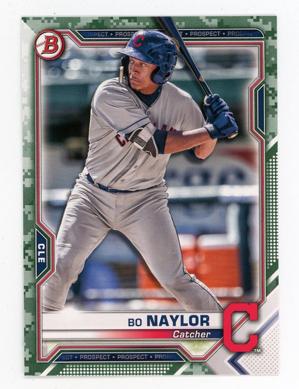 Bo Naylor 2021 Topps Bowman Prospect #BP-124 Card