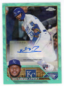 Nelson Velazquez 2023 Topps Chrome Autographed #AC-NVE