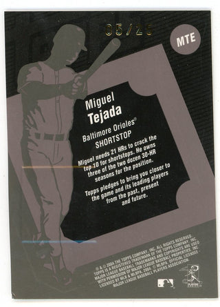 Miguel Tejeda 2004 Topps Patch Relic #MTE