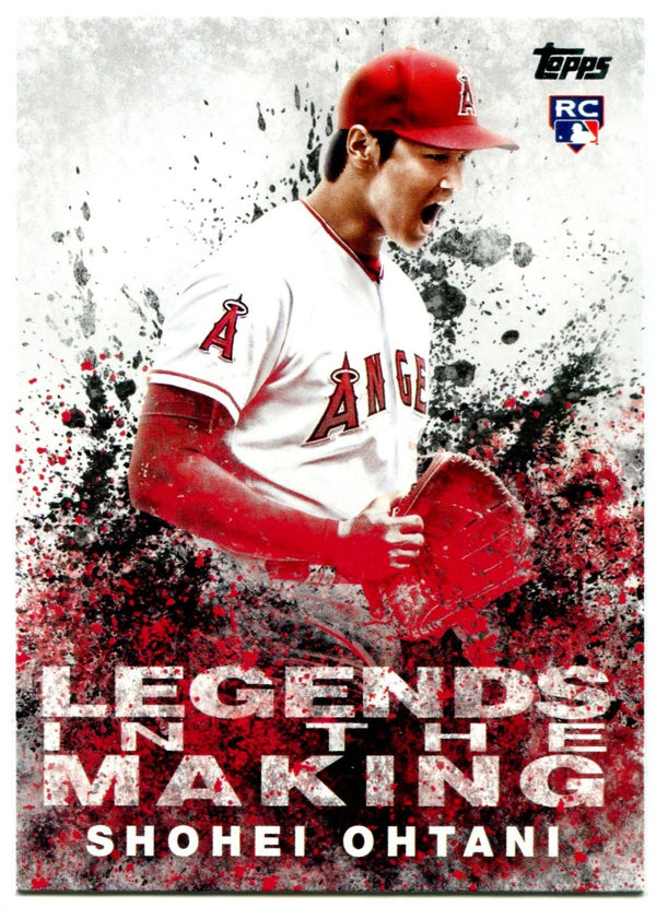 Shohei Ohtani Topps Legends in the Making Rookie Card 2018