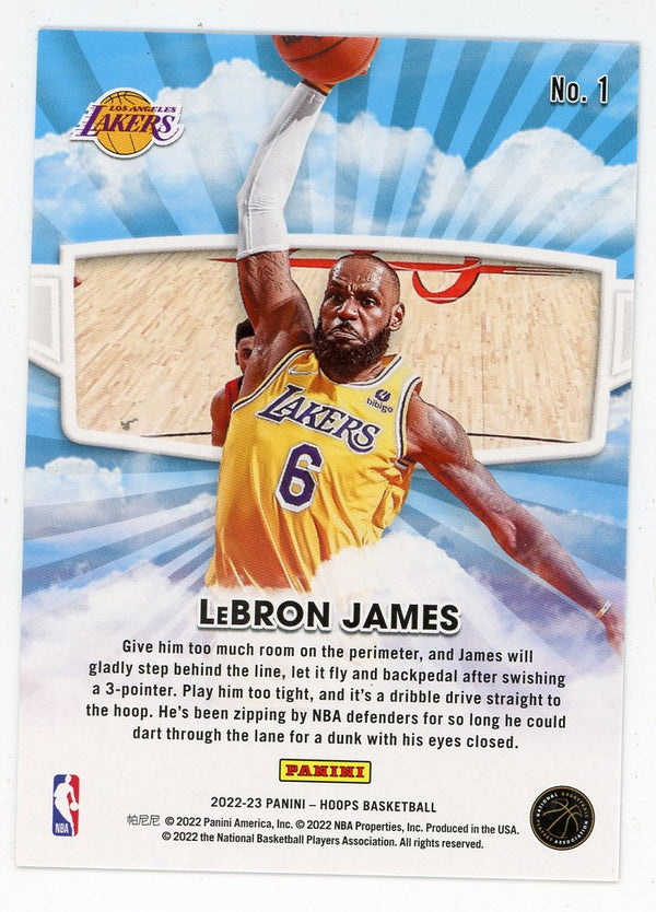 Lebron James 2022-23 Panini Hoops Skyview #1