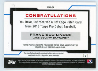 Francisco Lindor 2013 Topps Pro Debut Patch Relic #MP-FL