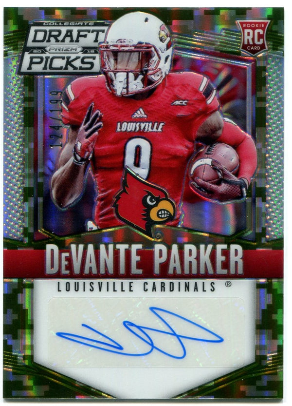 DeVante Parker Panini Prizm Draft Picks Auto 2015