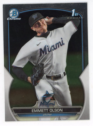 Emmett Olson 2023 Topps 1st Bowman Chrome #BDC-10