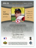 Curt Schilling 2004 Upper Deck Sweet Sticks Bat Relic #SSS-CS