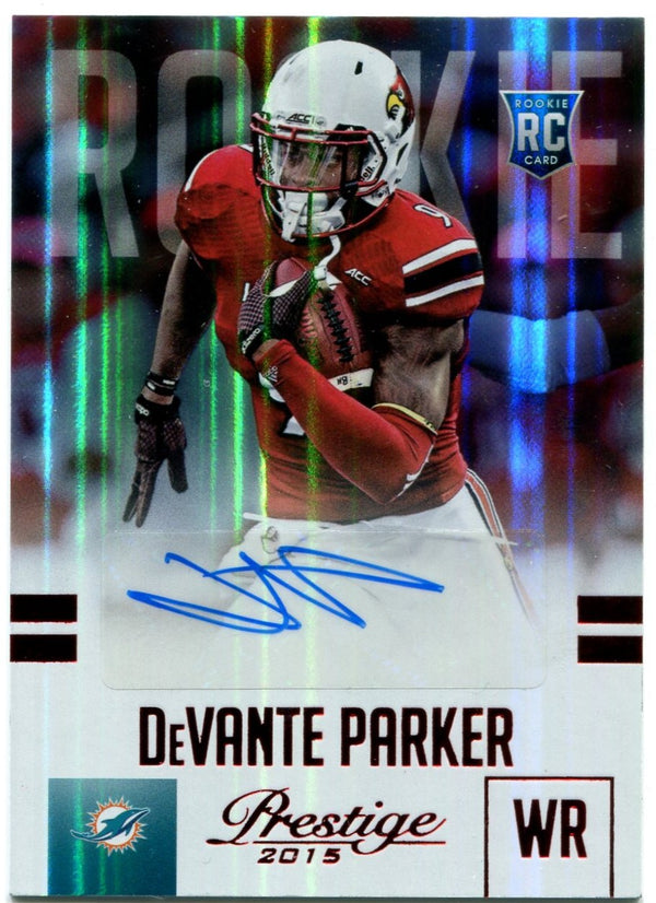 DeVante Parker Panini Prestige Collegiate Rookie Auto 2015