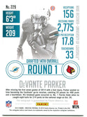 DeVante Parker Panini Prestige Collegiate Rookie Auto 2015