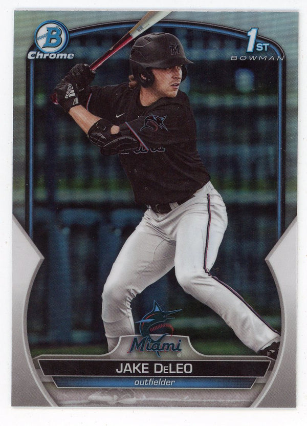 Jake Deleo 2023 Topps 1st Bowman Chrome #BDC-158