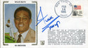 Willie Mays Autographed First Day Issue Cover Envelope (JSA)