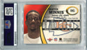 Marvin "Snoop" Minnis 2001 Fleer Football PSA Auto Auth #116 Card