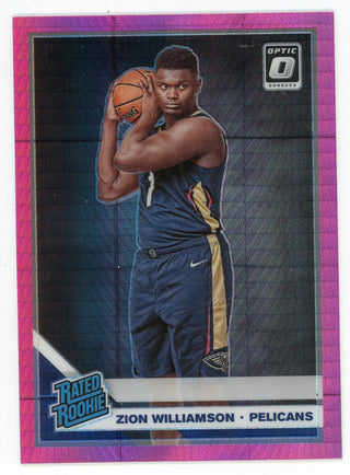 Zion Williamson 2019-20 Panini Donruss Optic Rated Rookie #158