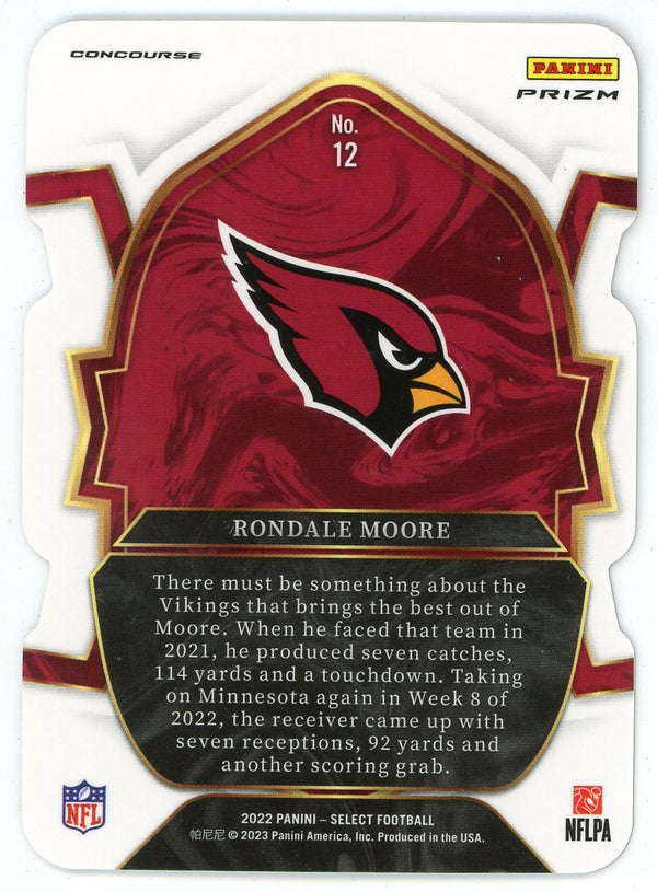 Rondale Moore 2022 Panini Select #12