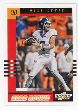 Will Levis 2023 Panini Score Rookie #3