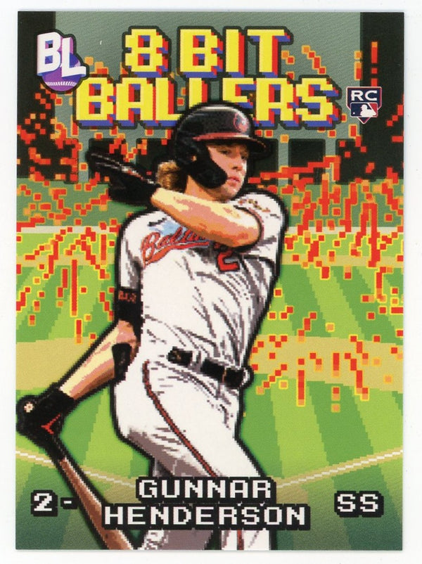 Gunnar Henderson 2023 Topps 8 Bit Ballers #8B-9 Card