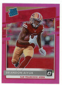 Brandon Aiyuk 2020 Panini Donruss Optic Rated Rookie Card #169