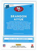 Brandon Aiyuk 2020 Panini Donruss Optic Rated Rookie Card #169