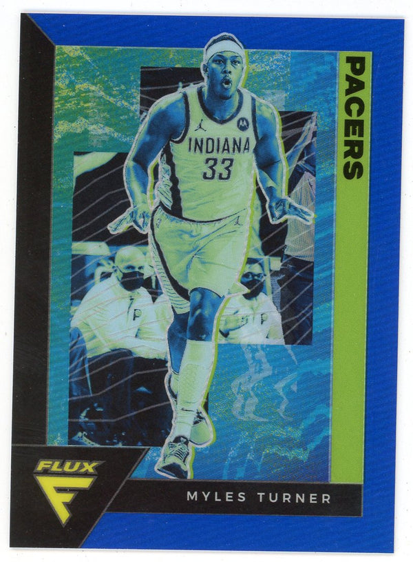 Myles Turner 2020-21 Panini Flux #70