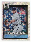 Austin Riley 2022 Panini Donruss Shimmer #T-2 Card