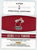 Precious Achiuwa 2020-21 Panini Crown Royale Patch Relic #HT-ACH