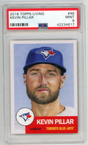 Kevin Pillar 2018 Topps Living #48 PSA MT 9