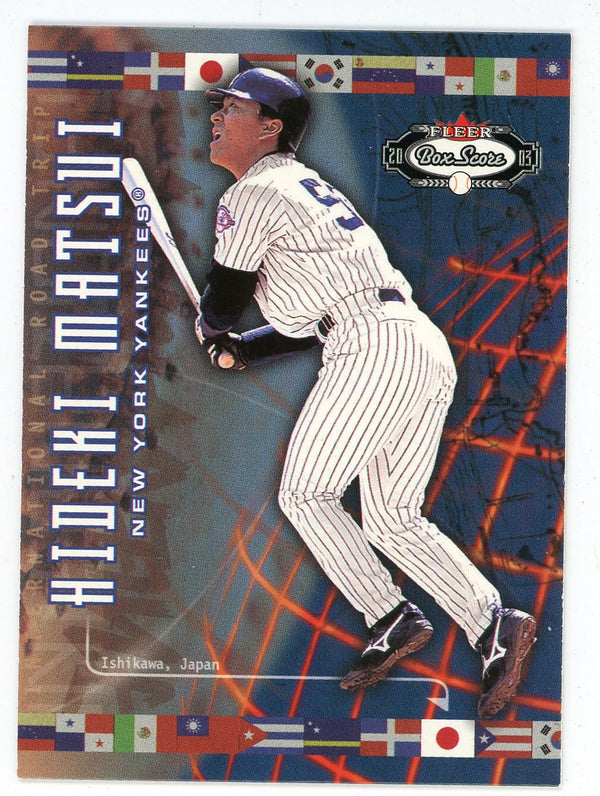 Hideki Matsui 2003 Fleer Box Score #199