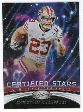 Christian McCaffrey 2023 Panini Certified Stars #CS-8