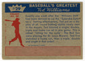 Ted Williams 1959 Fleer Baseball Card #29 July 21, 1946 Ted Hits For The Cycle