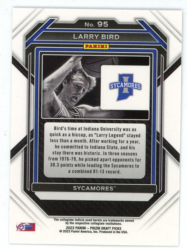 Larry Bird 2023 Panini Prizm Draft Picks #95