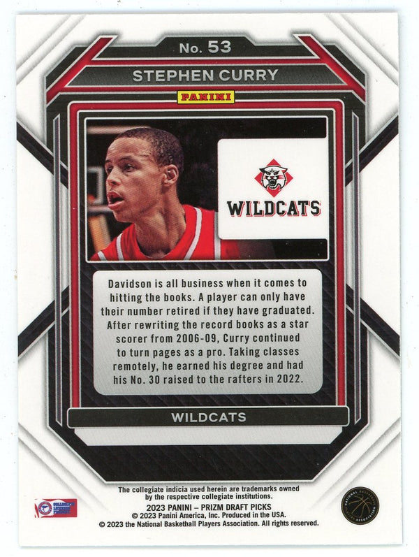 Stephen Curry 2023 Panini Prizm Draft Picks #53