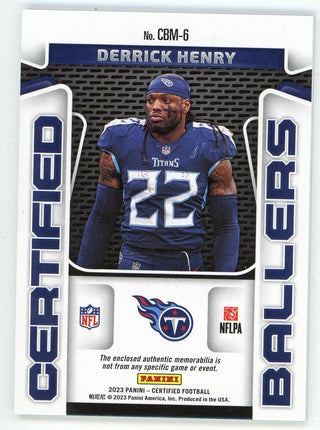 Derrick Henry 2023 Panini Certified Ballers #CBM-6