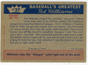 Ted Williams 1959 Fleer Baseball Card #27 July 9, 1946- One Man Show