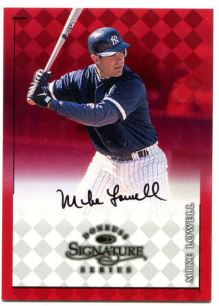 Mike Lowell 1998 Donruss Signature Series